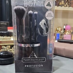 Profusion Cosmetics Deathly Hallows Makeup Brush Set